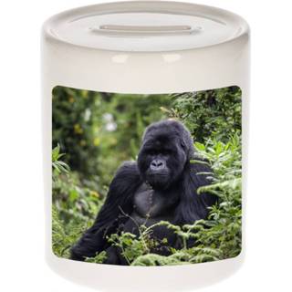 👉 Spaarpot active Foto gorilla 9 cm - Cadeau apen liefhebber