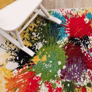 👉 Vloerkleed active Modern Splash cream 120x170cm 5414478608227