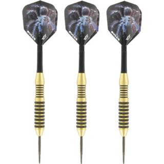 👉 Dartpijl brass messing metaal multikleur 1x Set Van 3 Dartpijlen Tarantula 24 Grams - Darten/darts Sport Artikelen Pijltjes 8720276531337