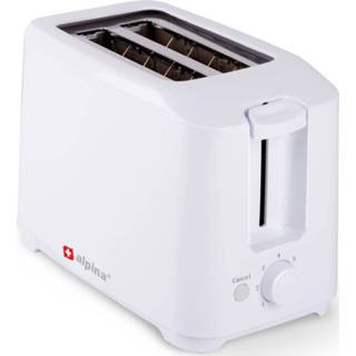 👉 Broodrooster wit Alpina - 7 Standen Kruimellade 700 Watt 8711252185514