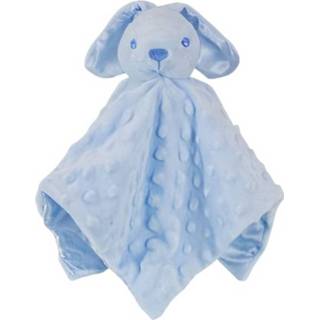 👉 Knuffeldoek blauw polyester jongens Soft Touch Knuffeldoekje Konijn 36 Cm 5023797303579