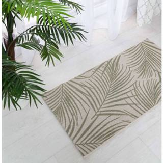 👉 Vloerkleed donkergroen active Cottage II wool/ jungle green 67x130cm 5400889188045