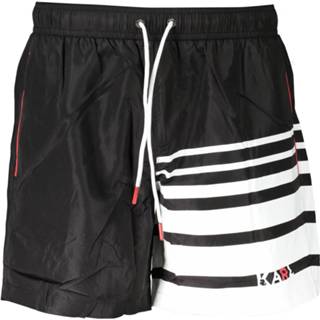 👉 Zwembroek polyester l male zwart Karl Lagerfeld Kl20mbm03 8059395454327