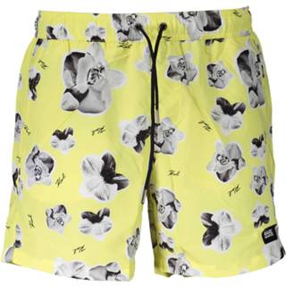 👉 Zwembroek polyester l male geel Karl Lagerfeld Kl20mbm12 8059395456277