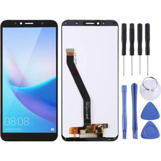 👉 Lcd-scherm en Digitizer Full Assembly voor Huawei Enjoy 8e / Y6 (2018) (zwart)