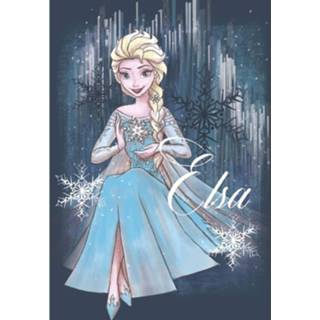 👉 Verjaardagskaart blauw papier meisjes Disney Frozen Elsa 8719817732852