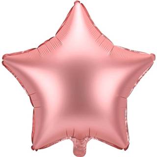 👉 Folie roze Ballon Ster Rosegold 48 Cm 5900779133013