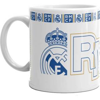 👉 Wit blauw keramiek Real Madrid Mok Junior 325 Ml Wit/blauw 5205698422775