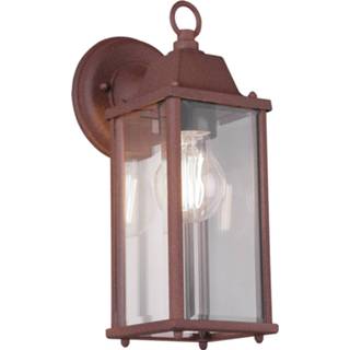 👉 Buitenlamp aluminium bruin Led Tuinverlichting - Tuinlamp Trion Olenany Wand E27 Fitting Roestkleur 6013912989978