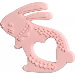 👉 Bijtring roze siliconen mannen meisjes Manhattan Toy Konijn 16,5 X 12,7 Cm 11964505050