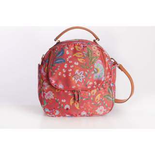 👉 One Size unisex rood Oilily Backpack-shoulder bag aqua sits hot coral- 8714457255273