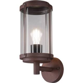 👉 Buitenlamp aluminium Led Tuinverlichting - Tuinlamp Trion Taniron Wand E27 Fitting Roestkleur 6013902044045