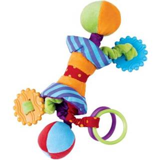 👉 Bijtring pluche multikleur mannen Manhattan Toy Bijtringen Ziggles 15,25 Cm 11964408221