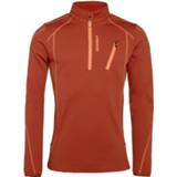 👉 L unisex oranje Protest Humany 1/4 zip top 2999018857165