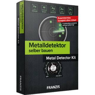 👉 Zwart Franzis Maak Je Eigen Metaaldetector 16,3 Cm 7-delig 4019631670533