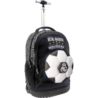 👉 Zwart polyester Real Madrid Rugzaktrolley Junior 31 X 47 Cm 5205698466090
