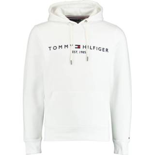 👉 L male wit Tommy Hilfiger logo hoody mw0mw11599/ybr 8720111193102