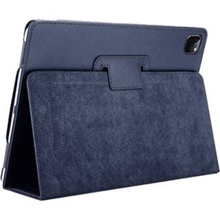 👉 Kunstleer blauw stand flip hoes Lunso - sleepcover iPad Pro 11 inch (2020) 8720572140882