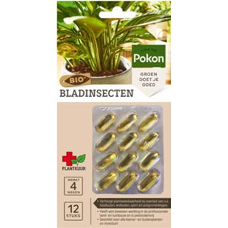 👉 Bio Plantkuur Bladinsecten Capsules 12 Stuks Pokon 8711969030305