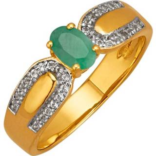 👉 Damesring groen zilver vrouwen KLiNGEL 4055706656613