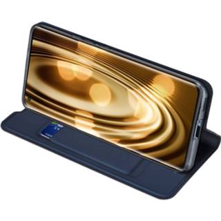👉 Portemonnee kunstleer slim folio hoes blauw Dux Ducis - Pro Serie wallet Xiaomi Mi 11 9145425526337