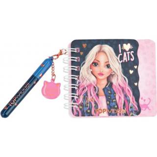 👉 Notitieboek zwart meisjes Top Model Leo Love 9,2 Cm 2-delig 8719817814619