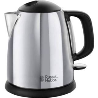 👉 Waterkoker staal Russell Hobbs 24990-70 - Victory Compacte 1l 2200 W Blank 4008496974412