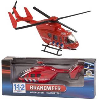 👉 Planet Happy 112 Brandweer Helicopter 1:43 8712051207292