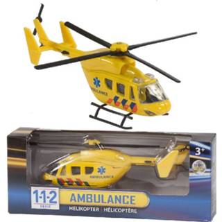 👉 Planet Happy 112 Ambulance Helicopter 1:43 8712051219479