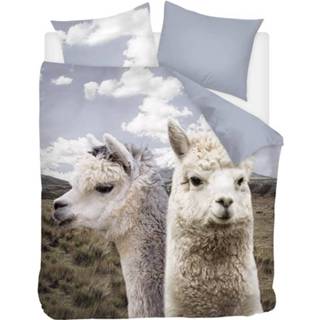👉 Dekbedovertrek flanel multikleur Snoozing Kelvin - Lits-jumeaux 240x200/220 Cm Multi Kleur 8719151092674