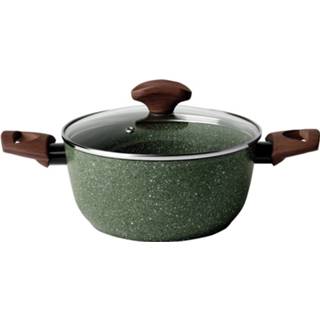 👉 Kookpan groen Tvs Natura Induction - 24 Cm Met Glazen Deksel 8000807050989