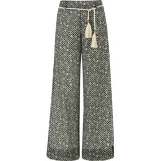 👉 Pantalon vrouwen grijs Marella Patterned val