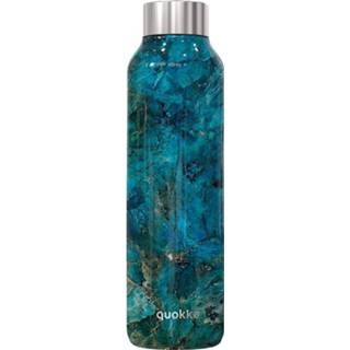 👉 Drinkfles blauw RVS edelstaal Quokka Solid Blue Rock 630 Ml 8412497118526