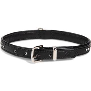 👉 Halsband zwart Dierenbenodigdheden Vadigran Crystal 1 Rij 32cmx12-14mm 5411468166699