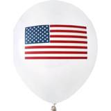 Ballon active 8x USA/Amerika party ballonnen themafeest 23 cm feestartikelen