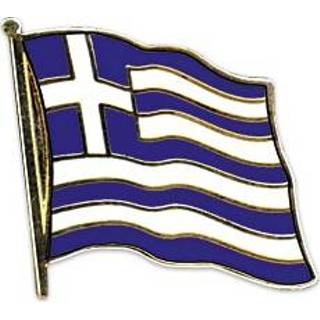 👉 Pin broche speldje Vlag Griekenland 20 mm
