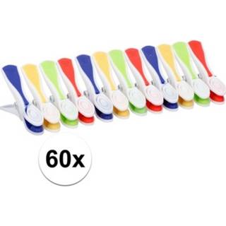 👉 Wasknijper plastic active wasknijpers 60 stuks