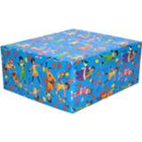 👉 Papier active 1x Rollen met club van Sinterklaas inpak 200 x 70 cm