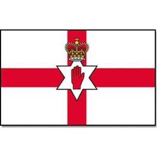 👉 Landen thema vlag Noord Ierland 90 x 150 cm feestversiering