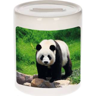 👉 Spaarpot One Size meerkleurig jongens meisjes Dieren grote panda foto 9 cm en - Cadeau spaarpotten pandaberen liefhebber 8720276880091