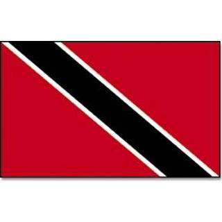 👉 Landen thema vlag Trinidad en Tobago 90 x 150 cm feestversiering