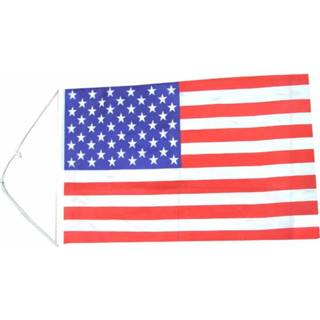 👉 Amerikaanse vlag 60 x 40 cm