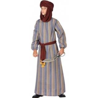 👉 Verkleedkostuum active jongens multi polyester Arabische strijder Ali verkleed kostuum/gewaad voor
