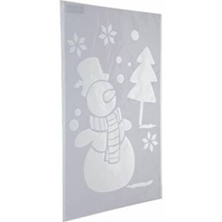 👉 Active Sneeuwspray kerst raamsjablonen sneeuwpoppen plaatjes 54 cm