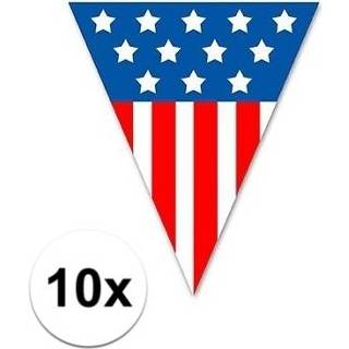 👉 Vlaggenlijn active 10x USA vlaggenlijnen 5 meter