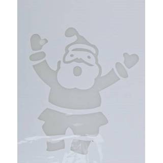👉 Active Sneeuwspray kerst raamsjablonen Kerstmannen plaatjes 35 cm