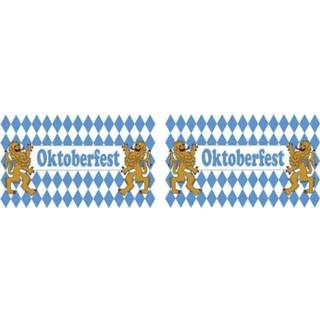 👉 2x Oktoberfest vlaggen 90 x 150 cm