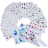 👉 Nagelsticker active Schoonheid>Nagel stickers 40 STKS Nagel Sticker Kleurrijk Ontwerp Water Transfer Decals Sets