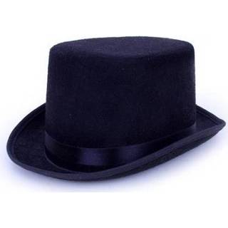 👉 Zwarte hoge hoed van vilt