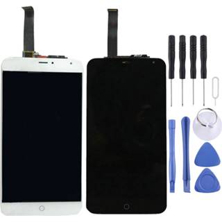 👉 Digitizer wit active Lcd-scherm en volledige montage voor Meizu MX4 (wit) 6922831303874